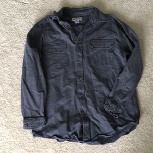 Grey Carhartt Button Up